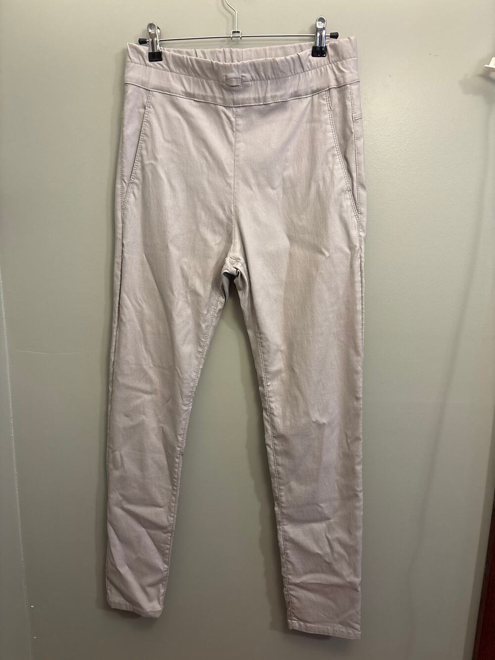 Flog Israel Dafna Pants light gray Stretch Pants Made Israel size 30x30